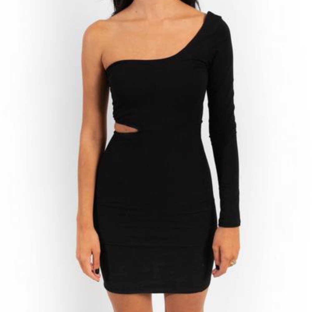 Black Cutout Dress